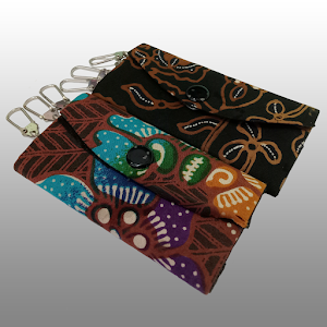 Gantungan Kunci Kain Perca